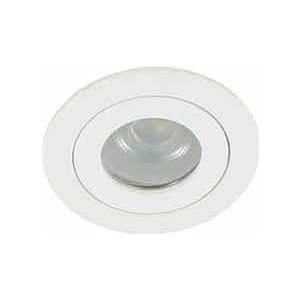 LED mini spot GU10 3Watt rond WIT IP65 dimbaar