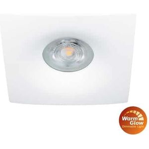 Philips LED spot GU10 2.8-35Watt vierkant WIT dimbaar dimtone
