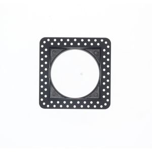 Opvulring trimless LED armatuur vierkant zwart