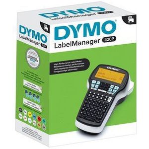 Labelprinter Dymo LabelManager 420P draagbaar abc 19mm zwart