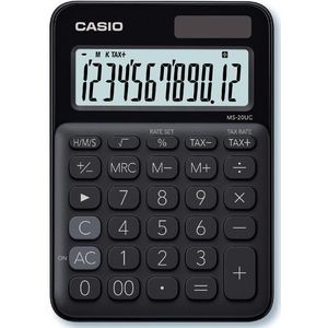 Rekenmachine Casio MS-20UC zwart