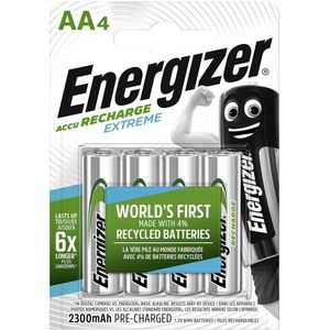 Energizer ENR Recharge Extreme 2300 AA BP4