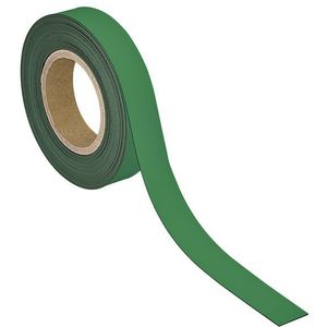 Magneetband MAUL beschrijf- wisbaar 10mx30mmx1mm groen