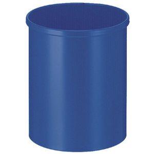 Papierbak Rond Vepabins 15 l - Blauw