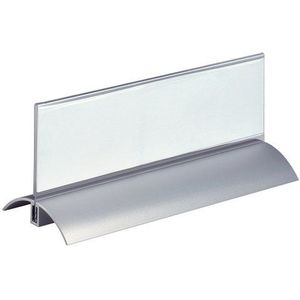 Tafelnaambord Durable Presenter De Luxe 61x210mm 2stuks