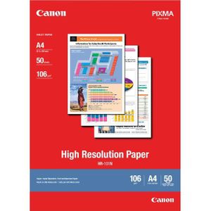 Inkjetpapier Canon HR101 A4 106gr 50vel