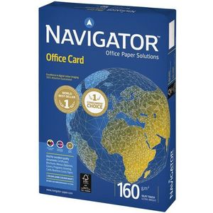 Kopieerpapier Navigator Office Card A3 160gr wit 250vel
