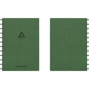 Schrift Adoc Business A4 ruit 5x5mm 144 pagina's 90gr groen