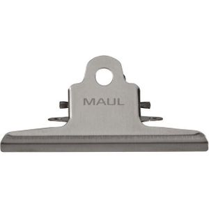 Papierklem MAUL Classic RVS 147mm capaciteit 20mm zilver