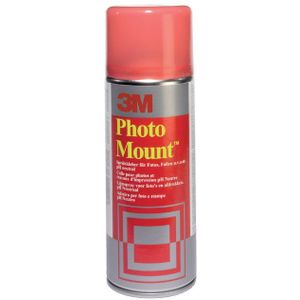 Lijm 3M foto mount spray spuitbus 400ml