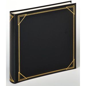 Fotoalbum walther design standaard 30x30cm 100vel zwart