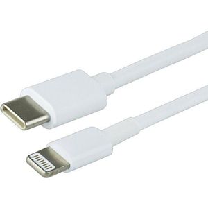 Kabel Green Mouse USB Lightning-C 1 meter wit