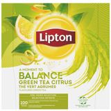 Thee Lipton Balance green tea citrus 100x1.5gr