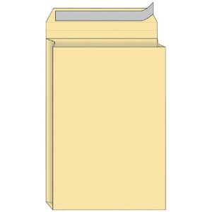 Envelop Quantore monsterzak 229x324x38mm zelfkl creme 125st