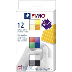 Klei Fimo effect colour pak à 12 basis kleuren