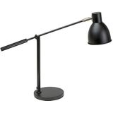 Bureaulamp MAUL Finja excl. LED lamp voet zwart