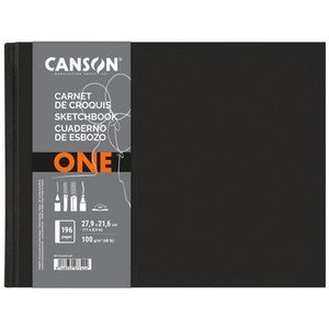 Tekenboek Canson Art Book One 27.9x21.6cm 100gr 80vel hardcover