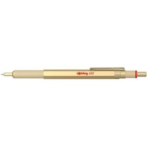 Balpen rOtring 600 medium goud