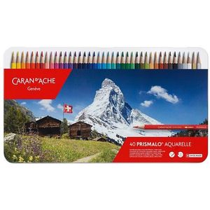 Kleurpotloden Caran d'Ache Prismalo 40stuks assorti