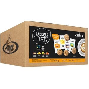 Koekjes Hoppe Bakkers Trots fairtrade koekjesmix 120 stuks