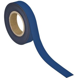 Magneetband MAUL beschrijf- wisbaar 10mx30mmx1mm blauw