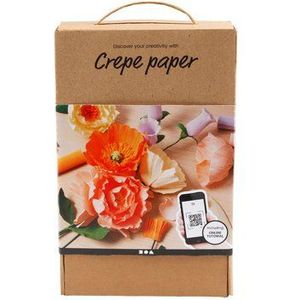 Crêpepapier Creativ Company DIY starterset bloemen