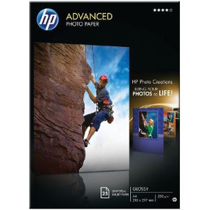 Inkjetpapier HP Q5456A A4 advanced 250gr 25vel