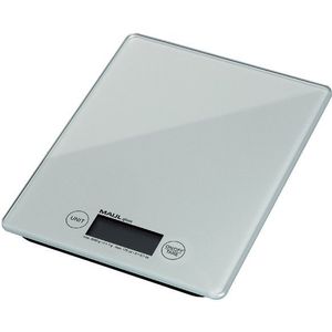 Briefweger MAUL Gloss tot 5000 gram glazen plateau inclusief batterij wit