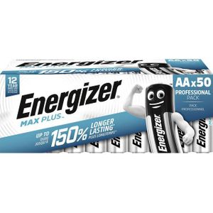 Batterij Energizer Max Plus 50xAA alkaline