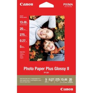 Inkjetpapier Canon PP-201 13x18cm 260gr plus 20vel