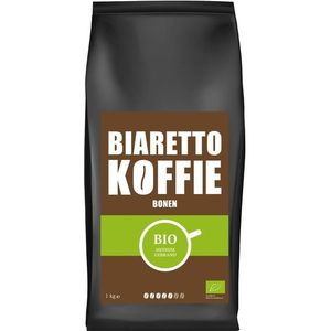 Koffie Biaretto bonen regular biologisch 1000 gram