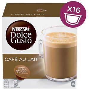 Koffiecups Dolce Gusto Cafe au Lait 16 stuks