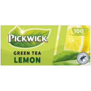 Thee Pickwick green original lemon 100x2gr