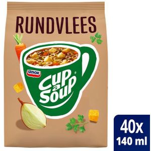 Cup-a-Soup Unox machinezak rundvlees 140ml