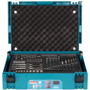 Makita Bit- en boorset in Makpac E-24913