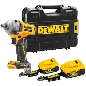 DeWALT Accu slagmoersleutel, 2x 5Ah accu met riem DCF891P2LRT