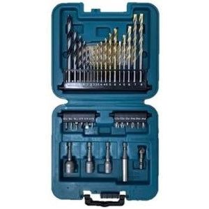 MAKITA bit- en boorset 34-dlg in kunststof koffer B-68498