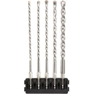 DeWALT Set (5 stuks) bithouder + multimateriaalboren met zeskantschacht DT70830