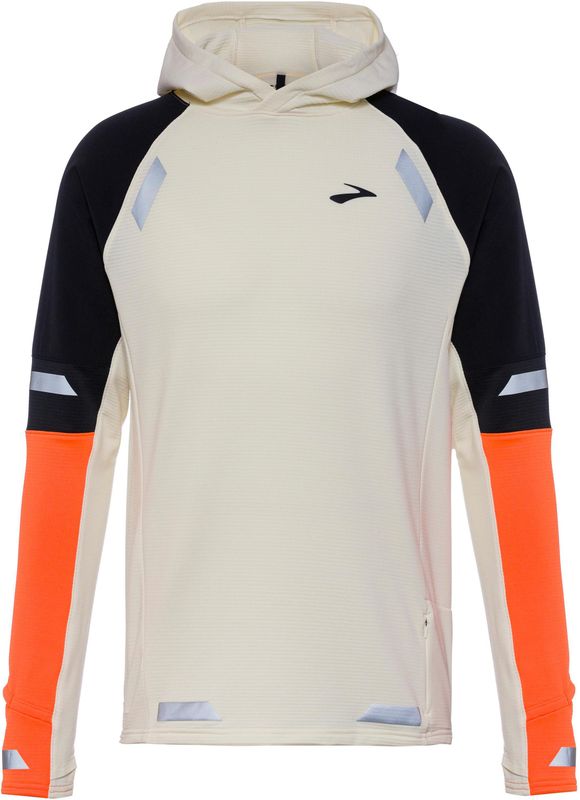 Brooks Run Visible Notch Thermal Laufhoodie Herren