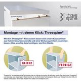 HAMMERBACHER Aktenschrank Popular, V968T6/G/W/BS grafit, weiß 5 Fachböden 80,0 x 42,0 x 215,6 cm