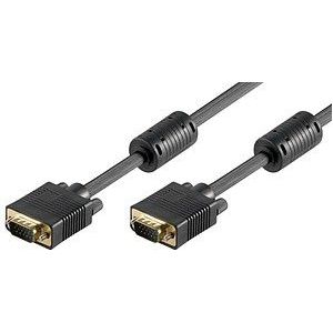 goobay VGA Kabel 3,0 m schwarz, 1 St.