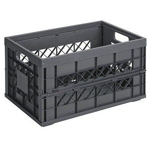 sunware Square Heavy Duty Klappbox 45,0 l anthrazit 35,4 x 53,0 x 28,4 cm