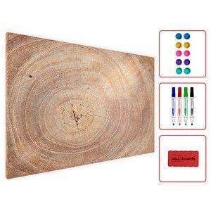 ALLboards Magnettafel 60,0 x 40,0 cm Baumstamm