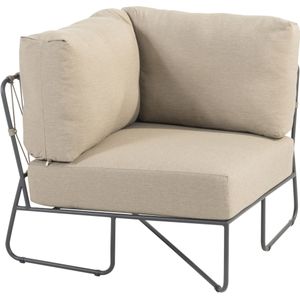 4Seasons Prego Taste Corner Module Anthracite/Taupe incl. 3 cushions