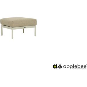 Applebee - Condor - Voetenbank - Oyster - Aluminium - Cotton Flower