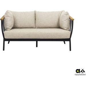 Apple Bee Condor Lounge 2-zitsbank aluminium/olefin