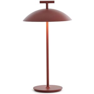 Kartell Mini Geen-A Tafellamp Oplaadbaar LED Brick Red