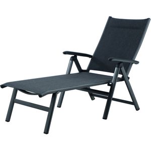 2 Set MWH Core Tuinstoel Aluminium/Textilene inklapbaar