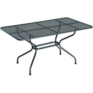 Royal Garden Verso Tafel 145x90 cm ijzergrijs