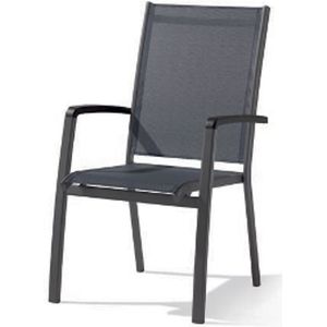 2 Set Sieger Bodega stapelbare aluminium tuinstoel